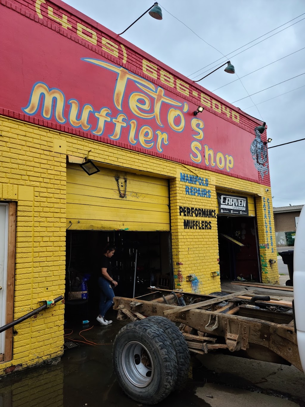 Tetos Muffler Shop | 1501 SW 29th St, Oklahoma City, OK 73119, USA | Phone: (405) 541-3378