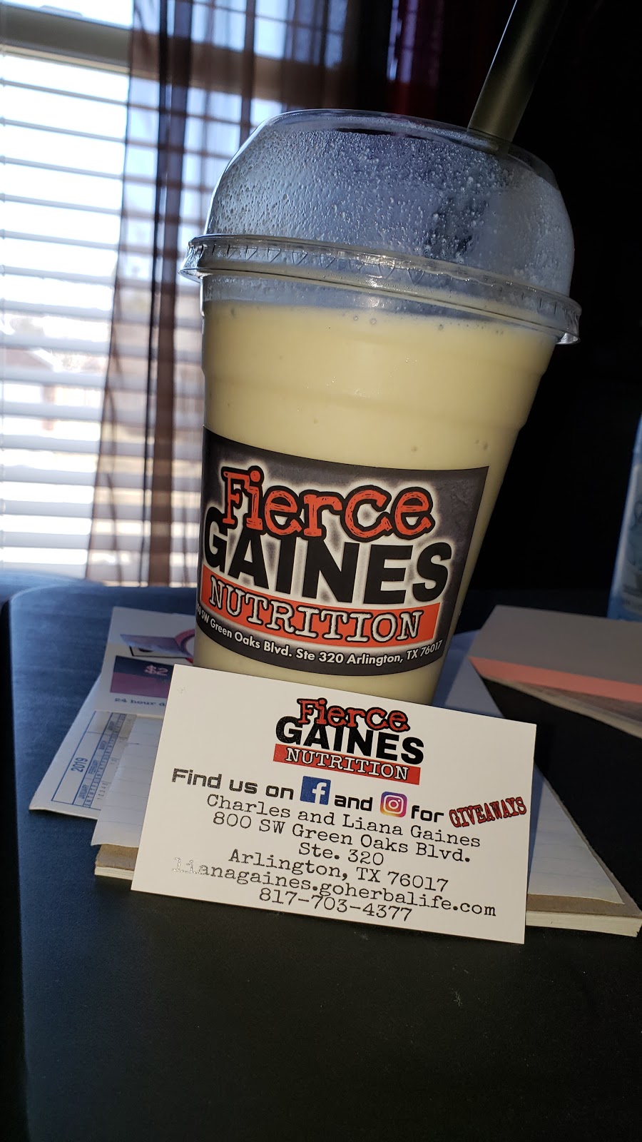 Fierce Gaines Nutrition | 800 SW Green Oaks Blvd Suite 320, Arlington, TX 76017 | Phone: (817) 703-4377