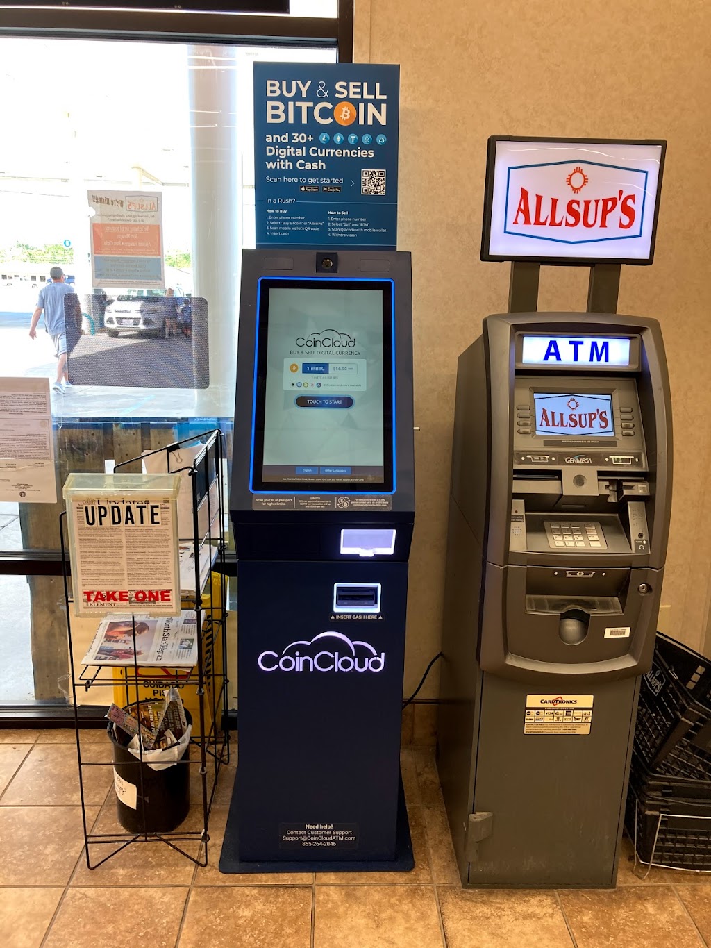 Coin Cloud Bitcoin ATM | 1603 Chico Hwy, Bridgeport, TX 76426, USA | Phone: (940) 394-8194