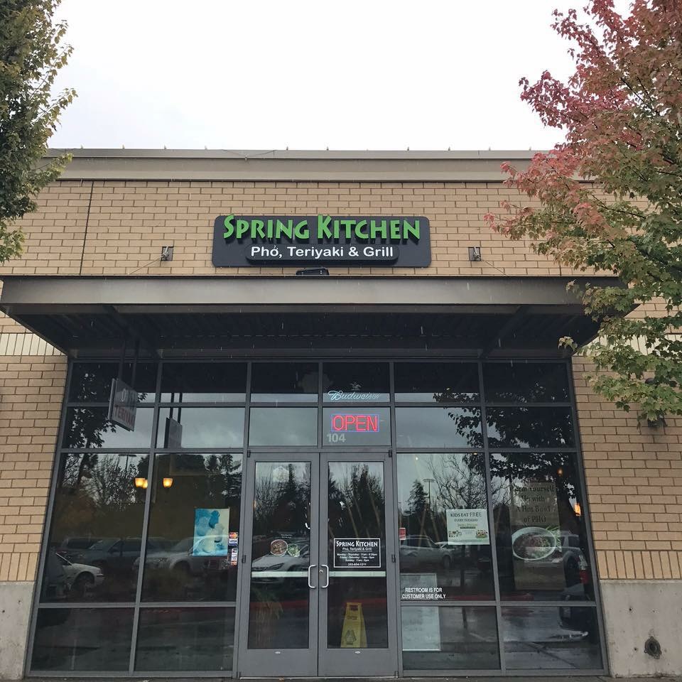 Spring Kitchen - Pho, Teriyaki and Grill Restaurant | 208 W Kent Station St, Kent, WA 98032, USA | Phone: (253) 854-1211