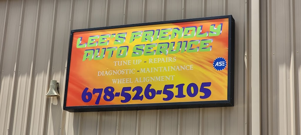 Lees Friendly Auto Repairs | 7199 Maddox Rd, Lithonia, GA 30058, USA | Phone: (678) 526-5105