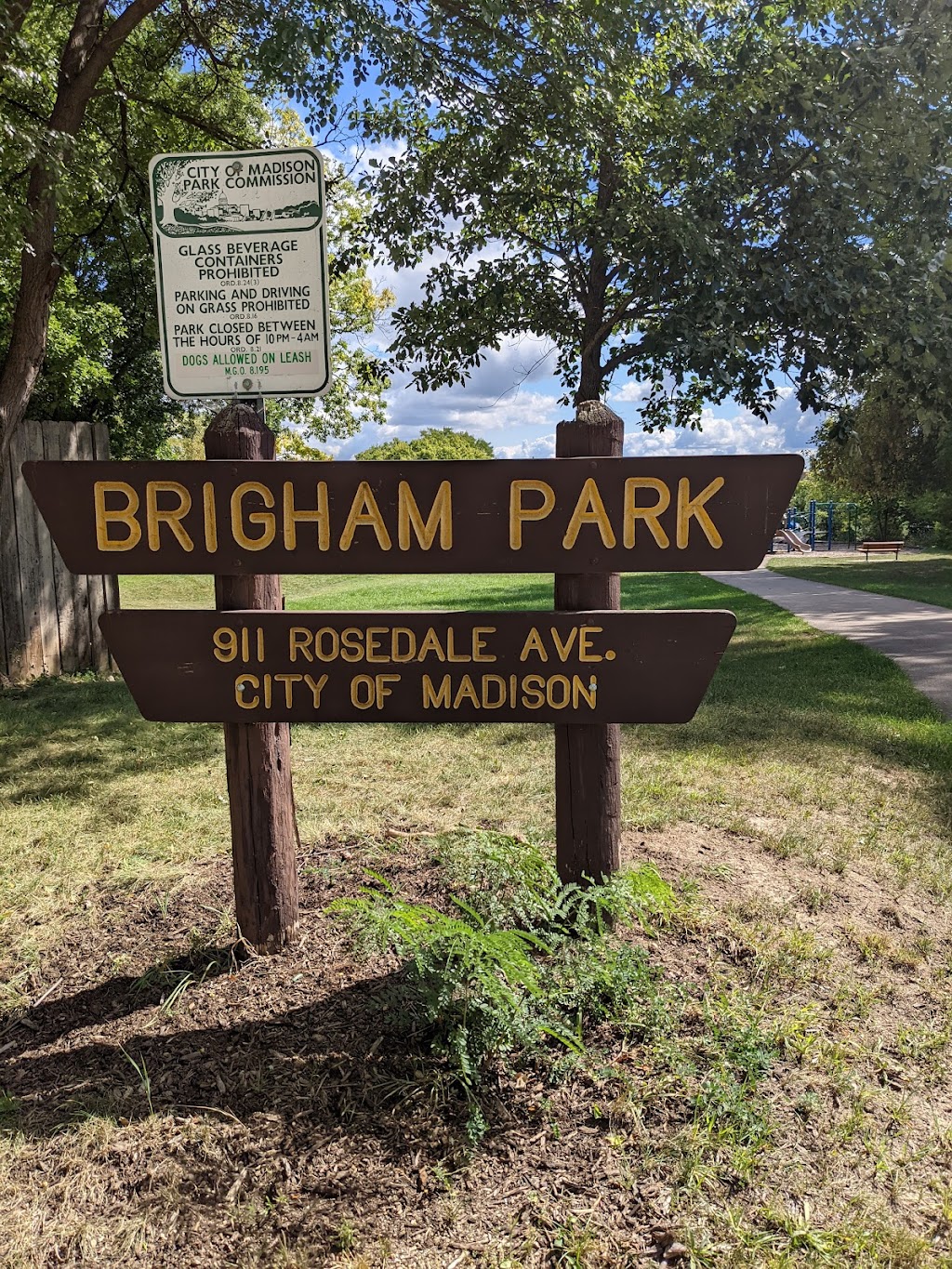 Brigham Park | 911 Rosedale Ave, Madison, WI 53714 | Phone: (608) 266-4711