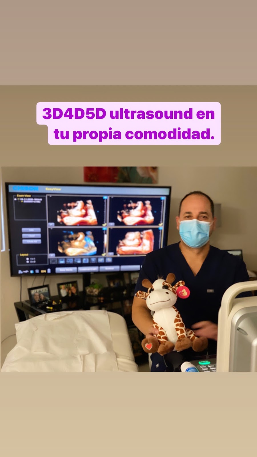 Imaging With Love | 8268 Sw 157th Ct Mobile, 3D/4D and 5D Ultrasound,en el comfort de Tu Propio hogar, Miami, FL 33193, USA | Phone: (786) 325-8006