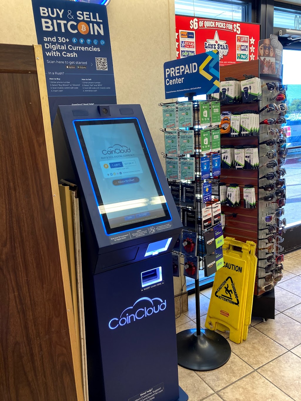 Coin Cloud Bitcoin ATM | 490 W Rock Island Ave, Boyd, TX 76023, USA | Phone: (855) 264-2046