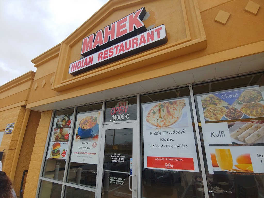 Mahek Indian Restaurant | 14009 FM 1464 Suite C, Sugar Land, TX 77498, USA | Phone: (832) 500-4651