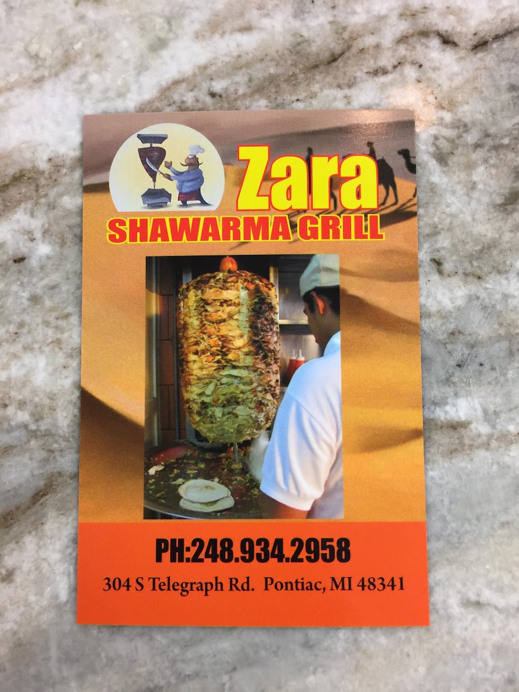 Zara Shawarma Grill | 304 S Telegraph Rd, Pontiac, MI 48341, USA | Phone: (248) 934-2958