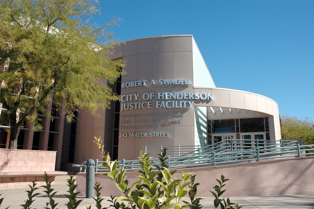 Henderson Municipal Court | 243 S Water St, Henderson, NV 89015, USA | Phone: (702) 267-3300