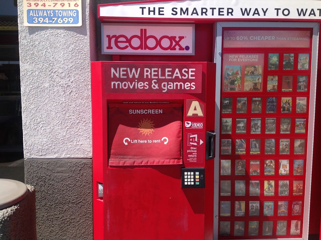 Redbox | 401 Joseph Gallo Ct, Livingston, CA 95334, USA | Phone: (866) 733-2693