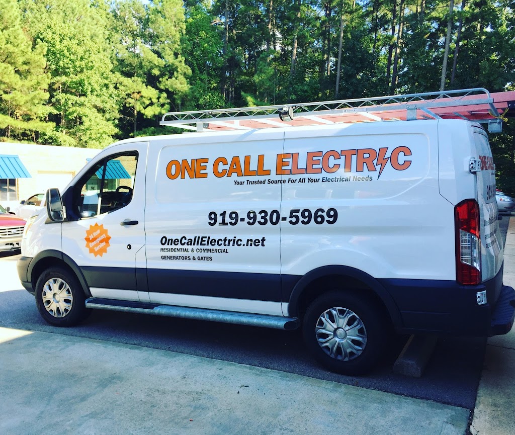 One Call Electric | 108 Woodwinds Industrial Ct a, Cary, NC 27511, USA | Phone: (919) 930-5969