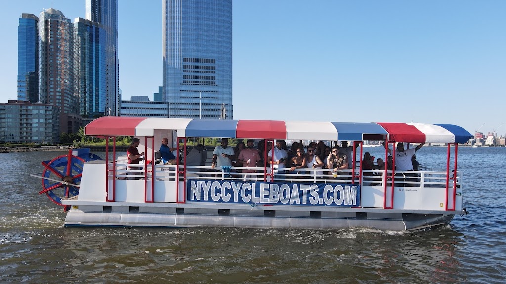 NYC Cycleboats | 15 Marin Blvd, Jersey City, NJ 07302, USA | Phone: (646) 392-7999