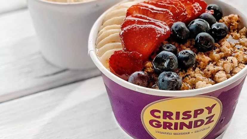 CRISPY GRINDZ ACAI BOWLS and brazilian food | 66-236 Kamehameha Hwy, Haleiwa, HI 96712 | Phone: (808) 373-0145