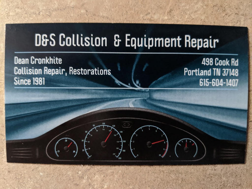 D&S Collision | 498 Cook Rd, Portland, TN 37148, USA | Phone: (615) 604-1407