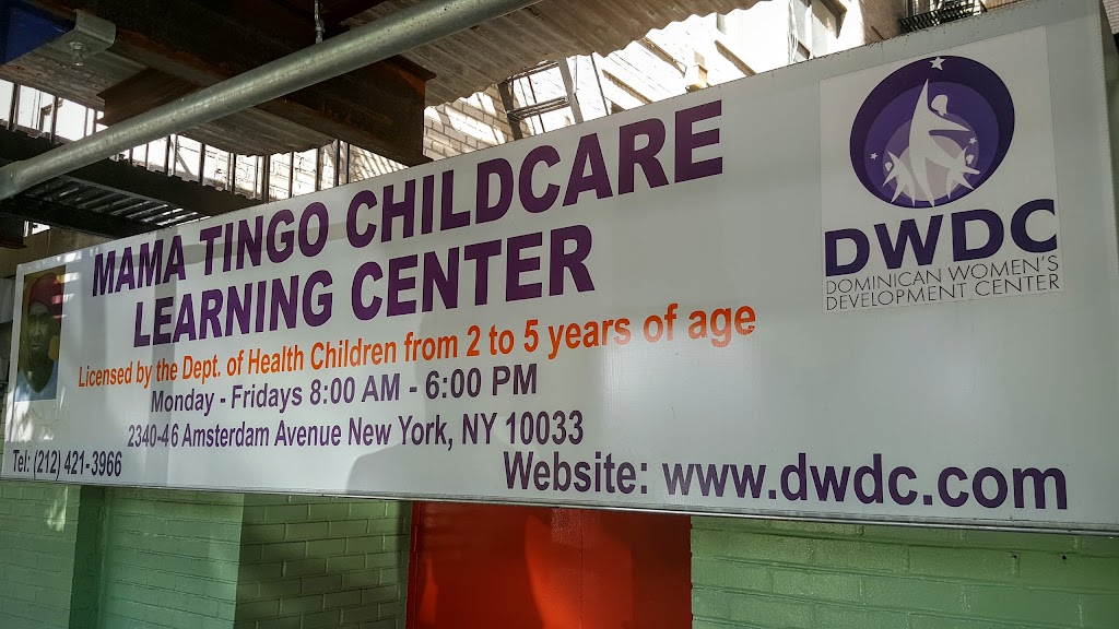 Mama Tingo Child Care & Learning Center | 2346 Amsterdam Ave, New York, NY 10033, USA | Phone: (212) 421-3966 ext. 410