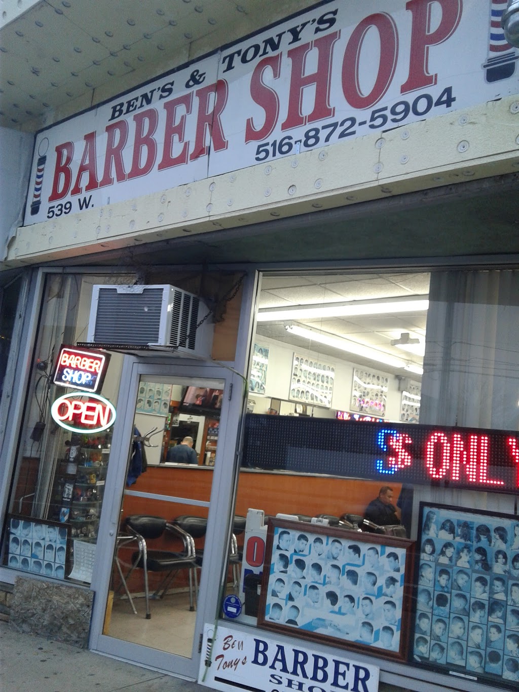 Bens & Tonys Classic Barber Shop | 539 W Merrick Rd, Valley Stream, NY 11580, USA | Phone: (516) 872-5904