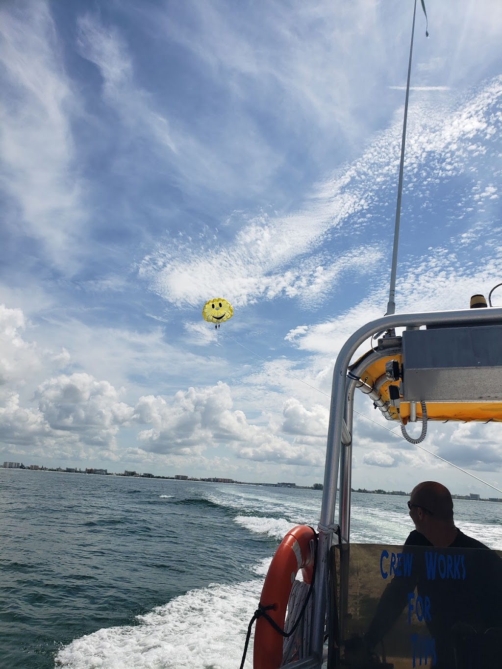 Parasailing The Pass | 12754 Kingfish Dr, Treasure Island, FL 33706, USA | Phone: (727) 367-3597