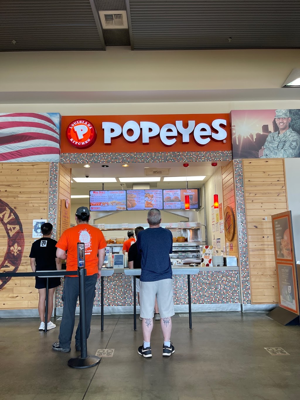 Popeyes Louisiana Kitchen | military Post Access Required, 3360 N Ave, Tinker Air Force Base, OK 73145, USA | Phone: (405) 610-1001