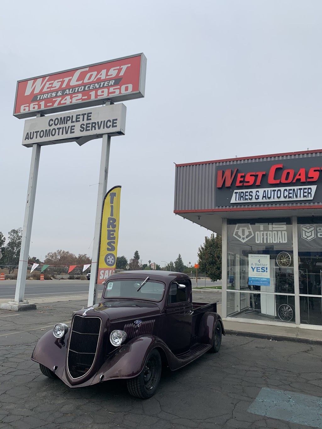 West Coast Tires & Auto Center | 3723 Auburn St, Bakersfield, CA 93306, USA | Phone: (661) 742-1950