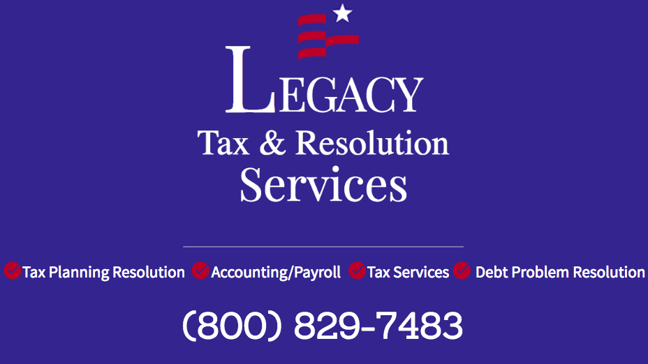 Legacy Tax & Resolution Services | 2620 Regatta Dr #102, Las Vegas, NV 89128, USA | Phone: (702) 659-9015