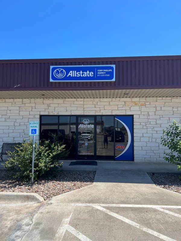 Cory Phillips: Allstate Insurance | 407 Old Springtown Rd Ste 126, Springtown, TX 76082, USA | Phone: (817) 220-0168