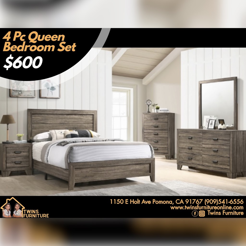 Twins furniture | 1150 E Holt Ave, Pomona, CA 91767, USA | Phone: (909) 541-6556
