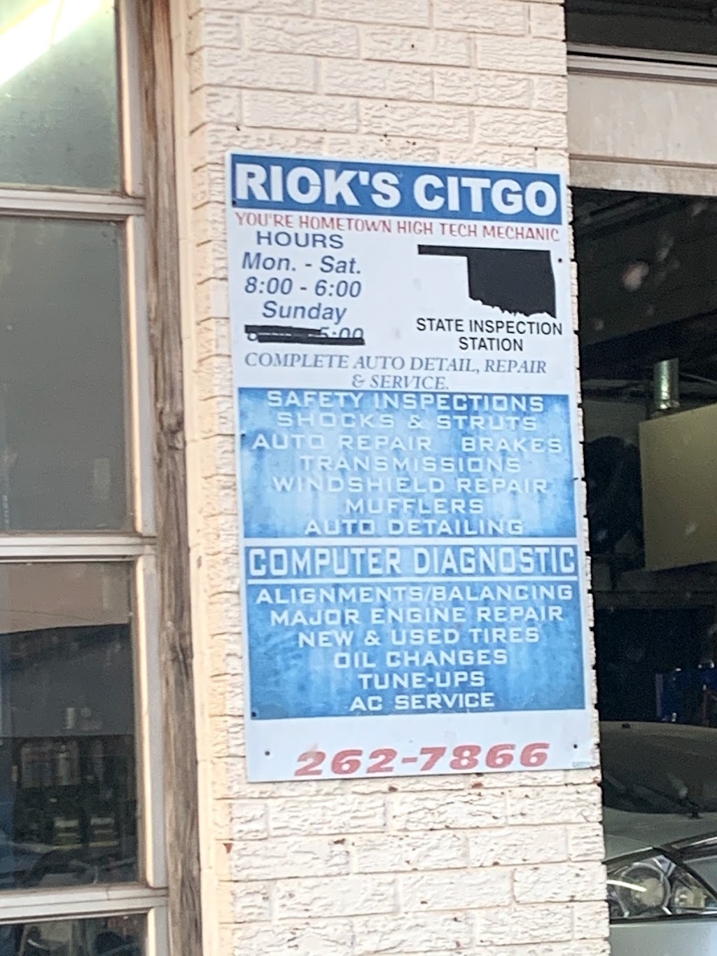Ricks Citgo | El Reno, OK 73036, USA | Phone: (405) 262-7866
