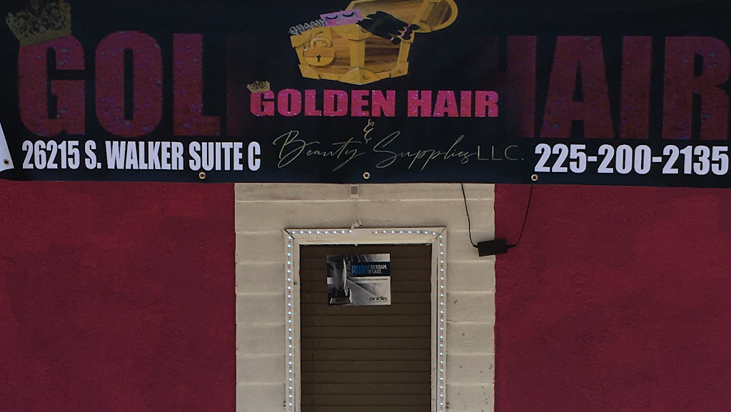 Golden Hair & Beauty Supplies | 26215 Walker South Rd, Denham Springs, LA 70726, USA | Phone: (225) 200-2135