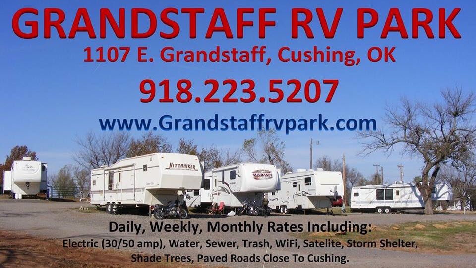 Grandstaff RV Parks | 1107 E Grandstaff Rd, Cushing, OK 74023, USA | Phone: (918) 223-5207