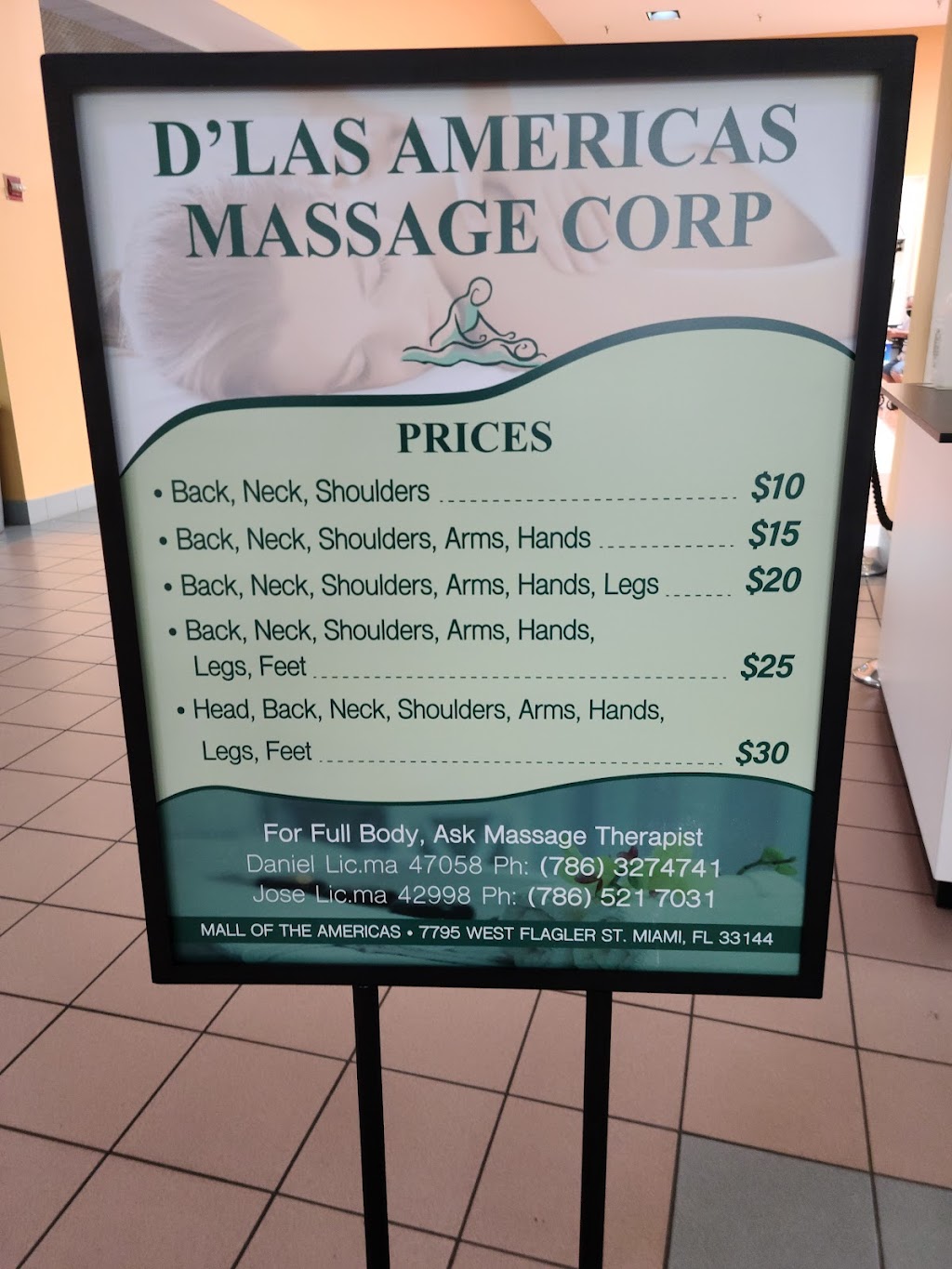 Total Massage Relax | 7795 W Flagler St, Miami, FL 33144, USA | Phone: (786) 521-7031