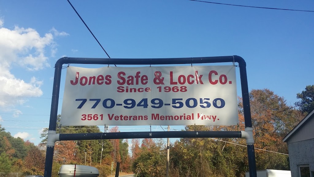 Jones Safe & Lock Co | 6438 Brownsville Rd, Lithia Springs, GA 30122, USA | Phone: (770) 949-5050