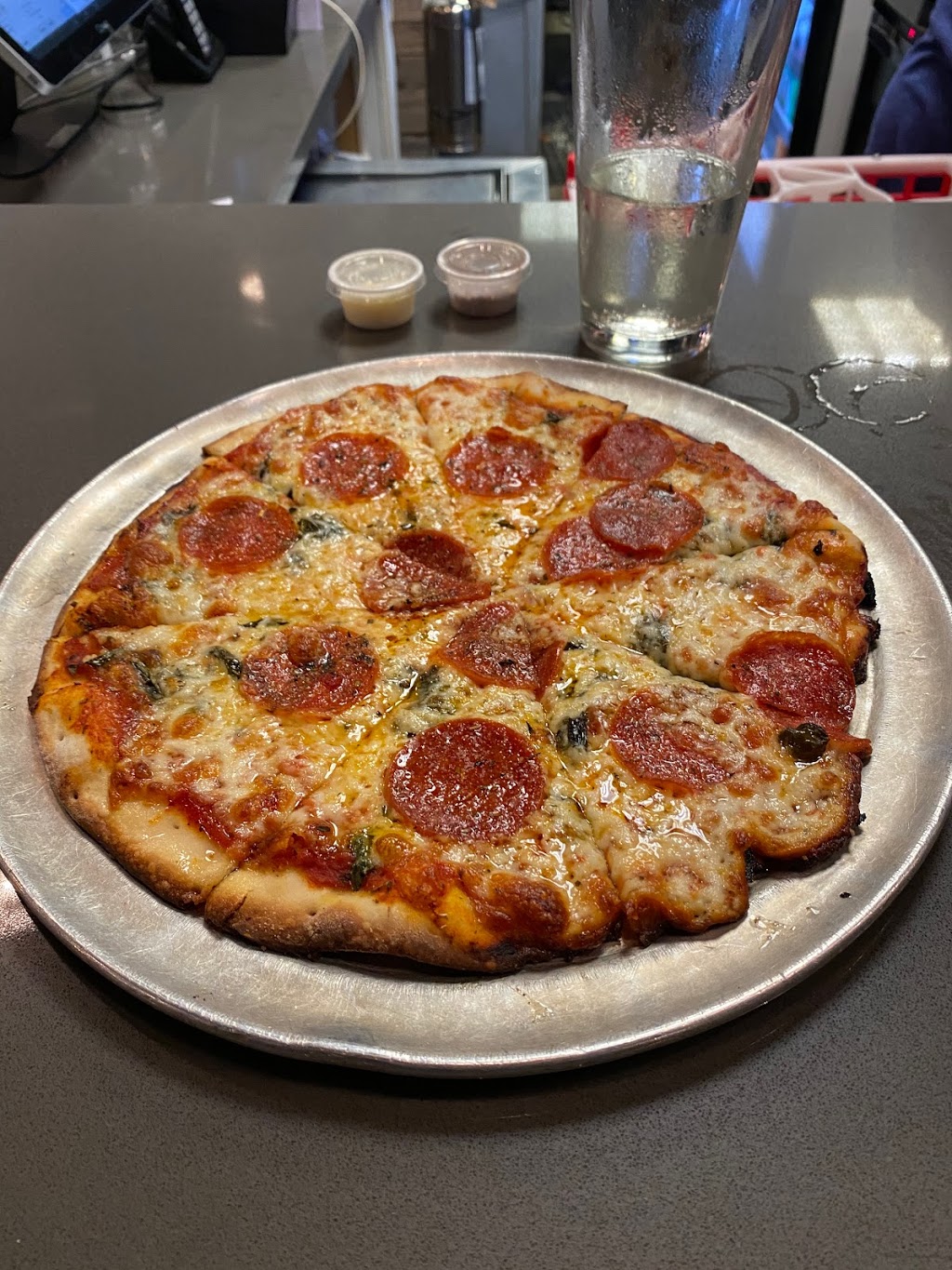 Industrial Pizza + Brew | 100 S Central Expy #72, Richardson, TX 75080 | Phone: (469) 399-7877