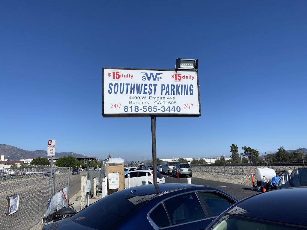 Southwest Parking | 4400 Empire Ave, Burbank, CA 91505, USA | Phone: (818) 565-3440