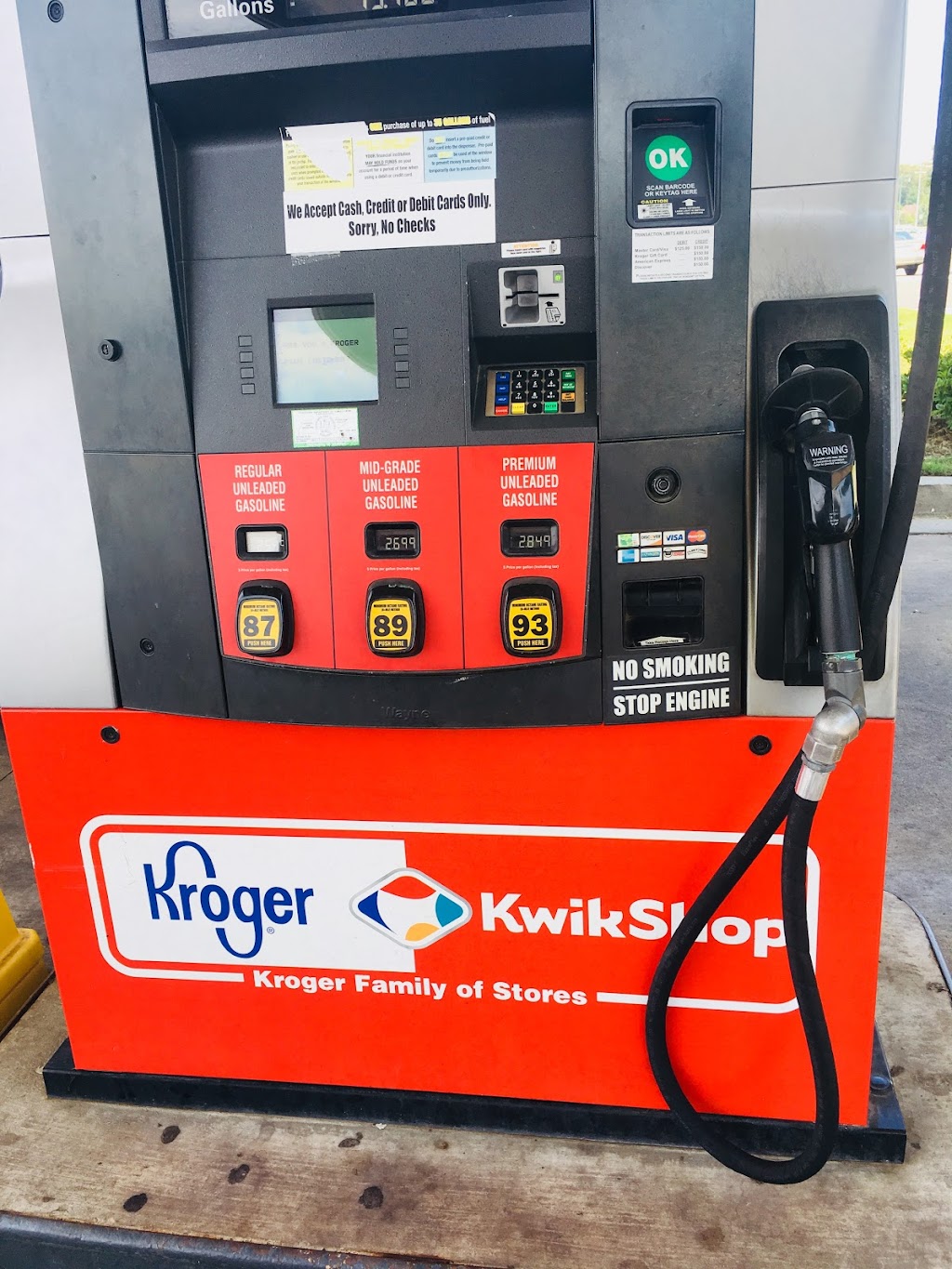 Kroger Fuel Center | 3685 S Houston Levee Rd, Collierville, TN 38017, USA | Phone: (901) 854-2719