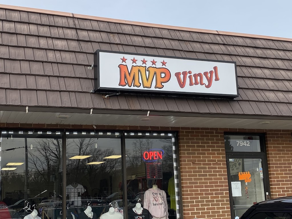 MVP Vinyl and Custom T-shirts | 7942 W Lincoln Hwy, Frankfort, IL 60423, USA | Phone: (800) 655-1832