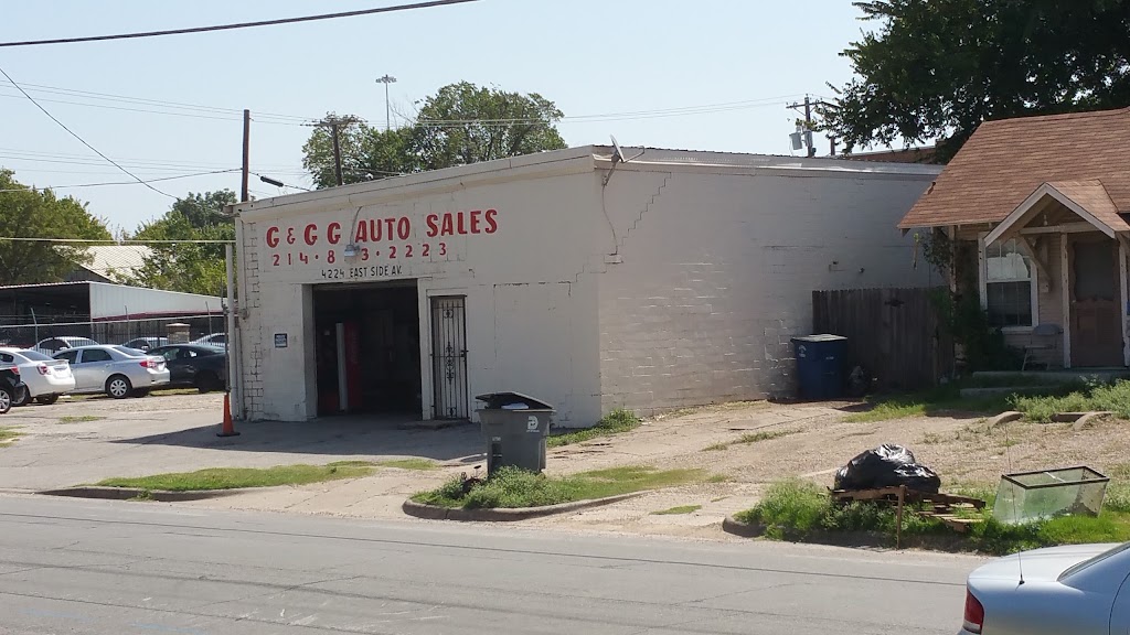 G & G Auto Sales | 4224 Eastside Ave, Dallas, TX 75226, USA | Phone: (214) 823-2223