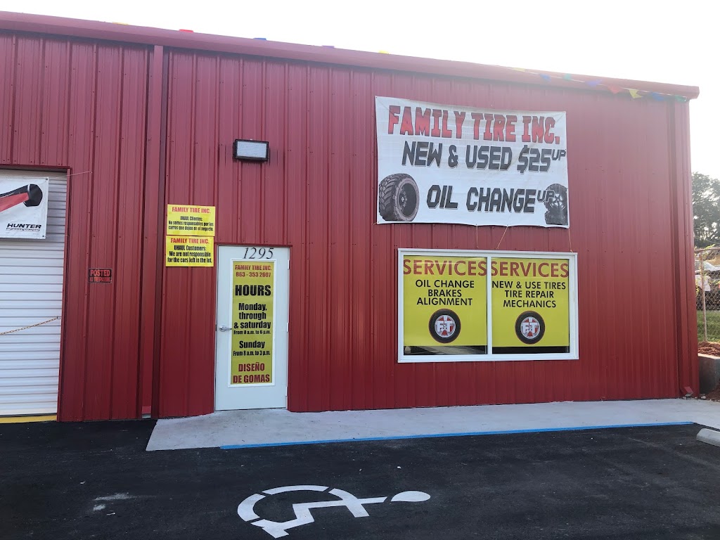 Family tire inc | 1295 U.S. Hwy 17-92 N, Haines City, FL 33844, USA | Phone: (863) 353-2607