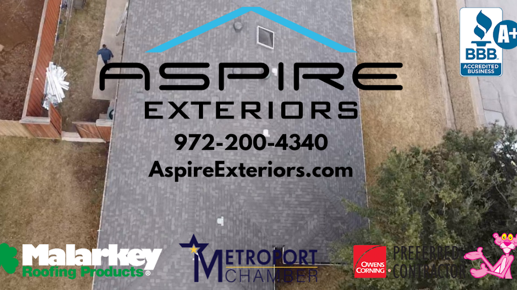 Aspire Exteriors | 17176 FM156 Suite 103, Justin, TX 76247, USA | Phone: (972) 200-4340