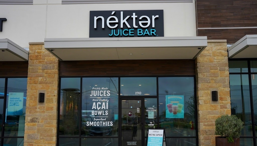 Nekter Juice Bar | 9920 Gaston Rd, Katy, TX 77494, USA | Phone: (281) 574-1970