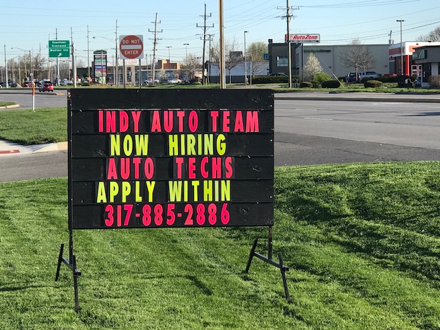 Black Sign Specialist | 1108 Woodgate Blvd, Greenwood, IN 46143, USA | Phone: (317) 640-2564