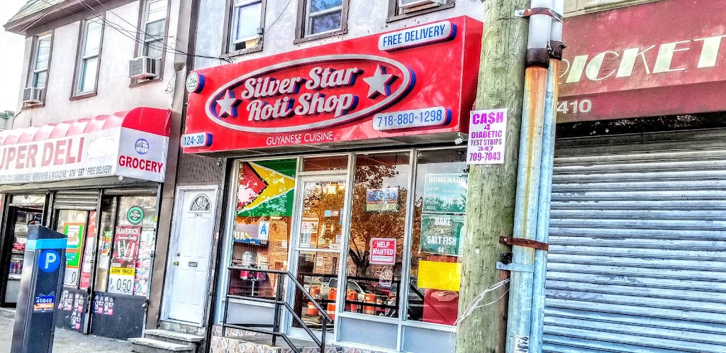 Silver Star Roti Shop | 124-30 Rockaway Blvd, South Ozone Park, NY 11420, USA | Phone: (718) 880-1298