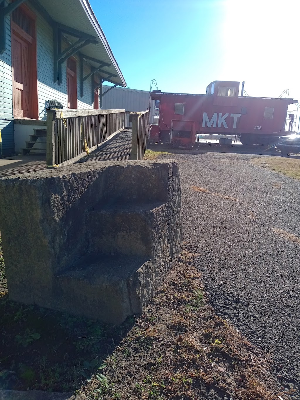 Katy Depot Museum and Visitors Center | 100 Paul Carr Dr, Checotah, OK 74426, USA | Phone: (918) 473-6377
