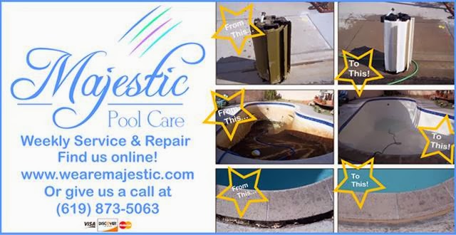 Majestic Pool Care | 6955 Golfcrest Dr #3035, San Diego, CA 92119, USA | Phone: (619) 873-5063