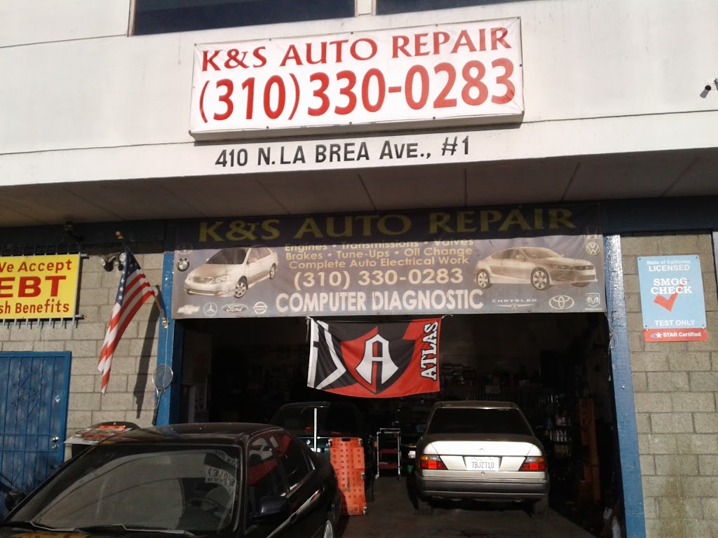 K & S Auto Repair | 410 N La Brea Ave # 1, Inglewood, CA 90302, USA | Phone: (310) 330-0283