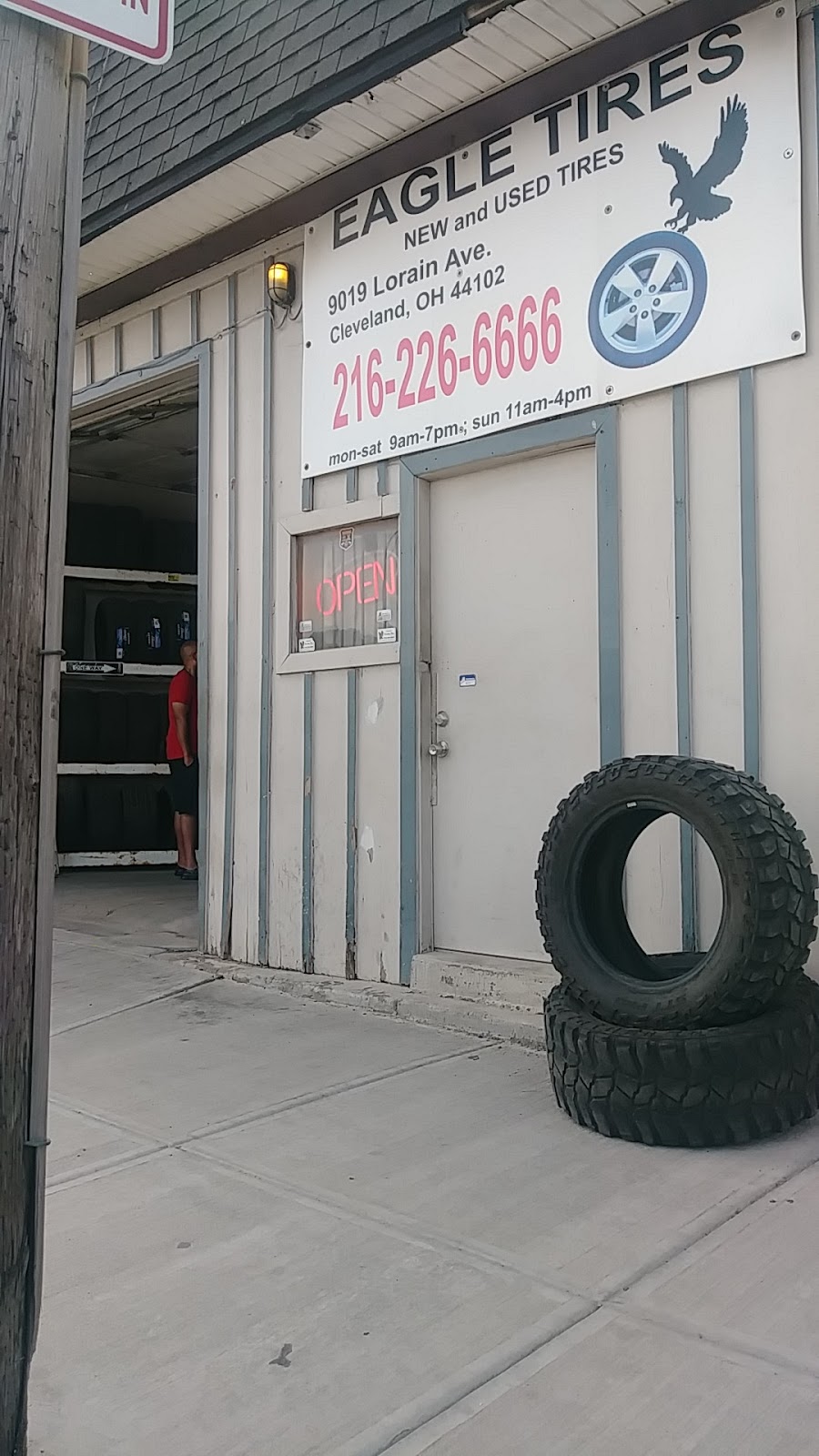 Eagle Tires | 9019 Lorain Ave, Cleveland, OH 44102, USA | Phone: (216) 226-6666