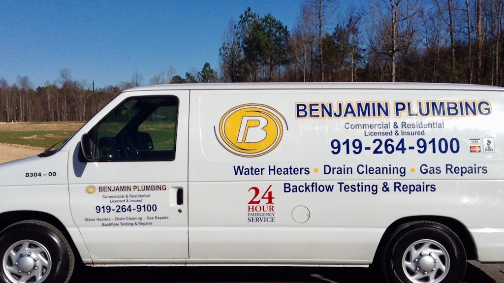 Benjamin Plumbing | 1400 Stone Wealth Dr, Knightdale, NC 27545, USA | Phone: (919) 264-9100