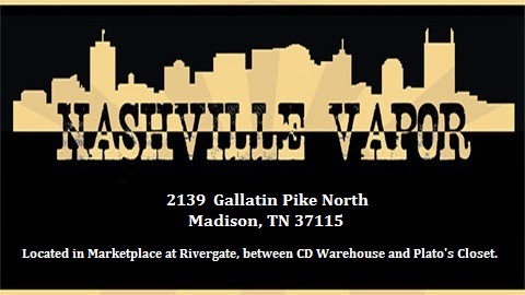 Nashville Vapor of Rivergate | 2139 Gallatin Pike N, Madison, TN 37115, USA | Phone: (615) 454-2471