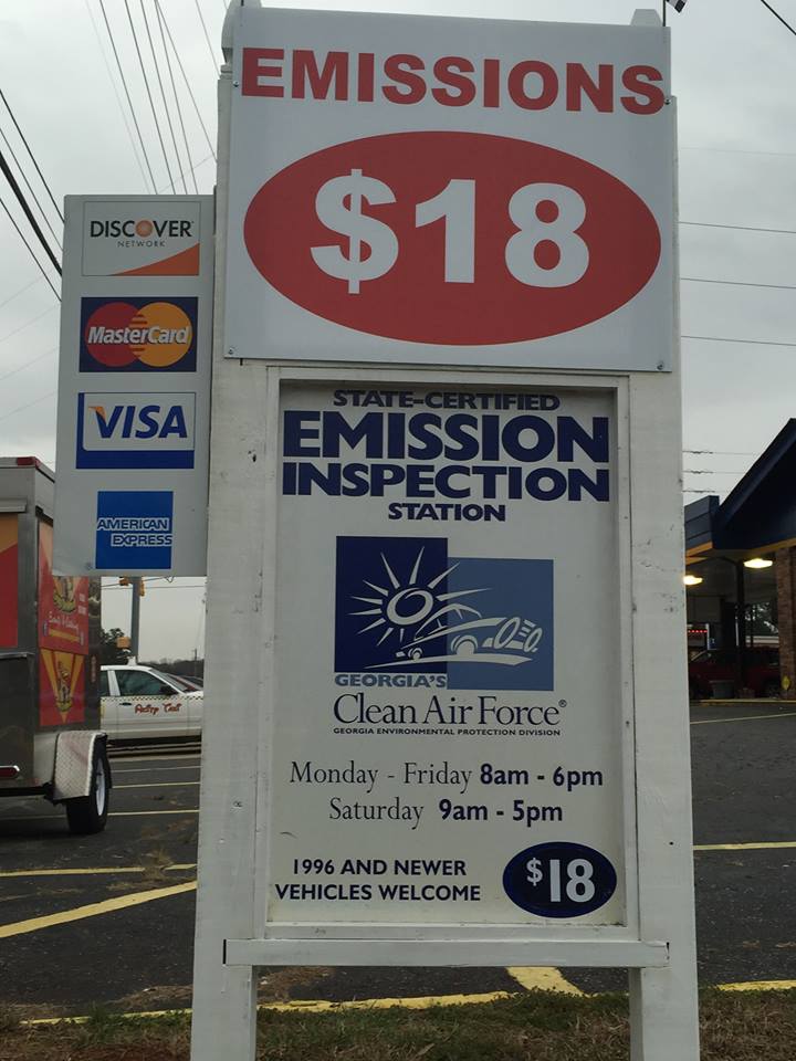 Checkered Flag Emissions | 2551 Bells Ferry Rd, Marietta, GA 30066, USA | Phone: (770) 218-9118