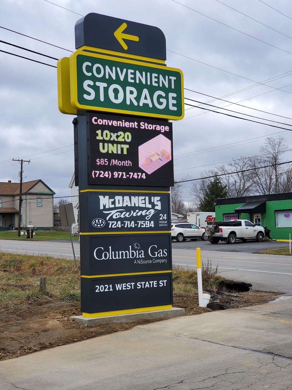 Convenient Storage | 2021 W State St Suite #2, New Castle, PA 16101, USA | Phone: (724) 971-7474