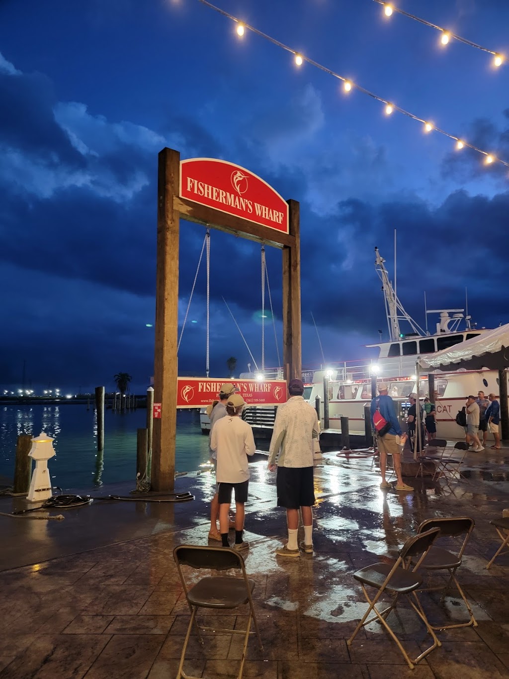 Port Aransas Fishermans Wharf | 900 Tarpon St, Port Aransas, TX 78373, USA | Phone: (361) 749-5448