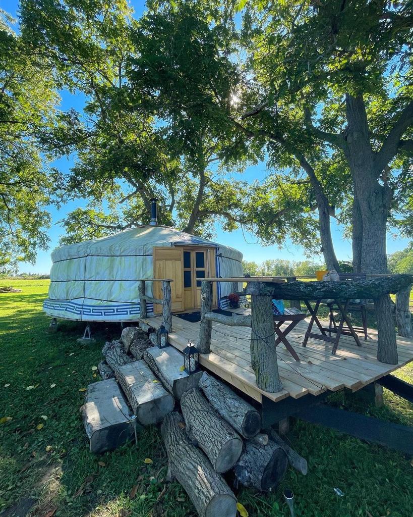 Riverside Oasis Farm - Best Yurt Glamping in Niagara, ON | 6696 Canborough Rd, Wellandport, ON L0R 2J0, Canada | Phone: (289) 442-5733