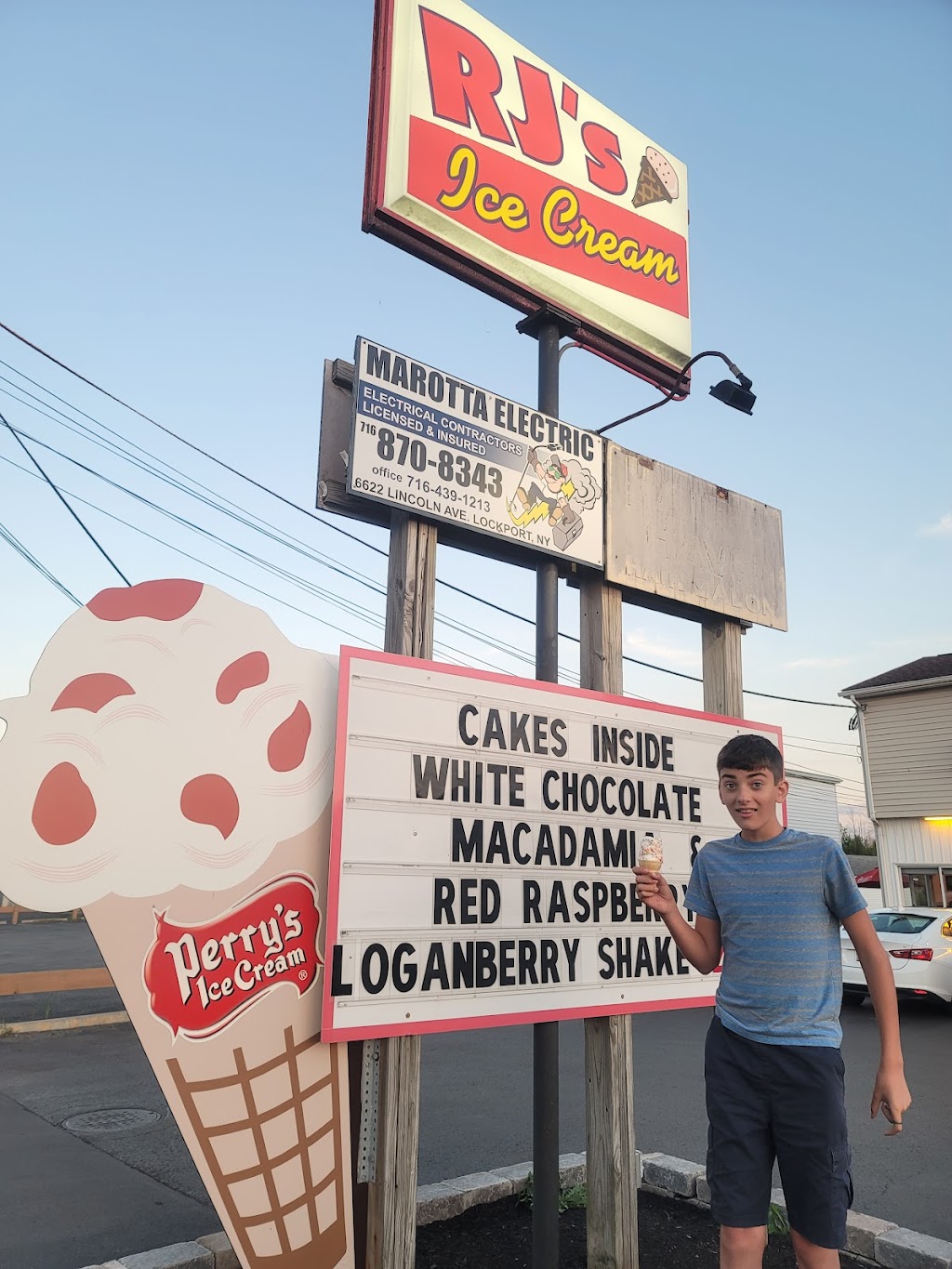 RJs Ice Cream | 6622 Lincoln Ave, Lockport, NY 14094, USA | Phone: (716) 434-1874